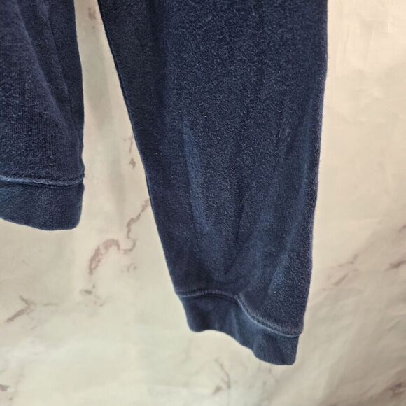 Columbia Hoodie Youth XL Navy White Spellout Sweatshirt Pullover Boys Trek Blue - Picture 5 of 12